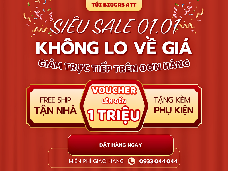 túi biogas chuyên dụng giá rẻ