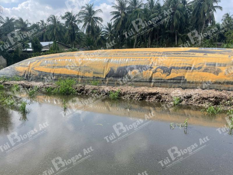 túi biogas hdpe dung tích lớn