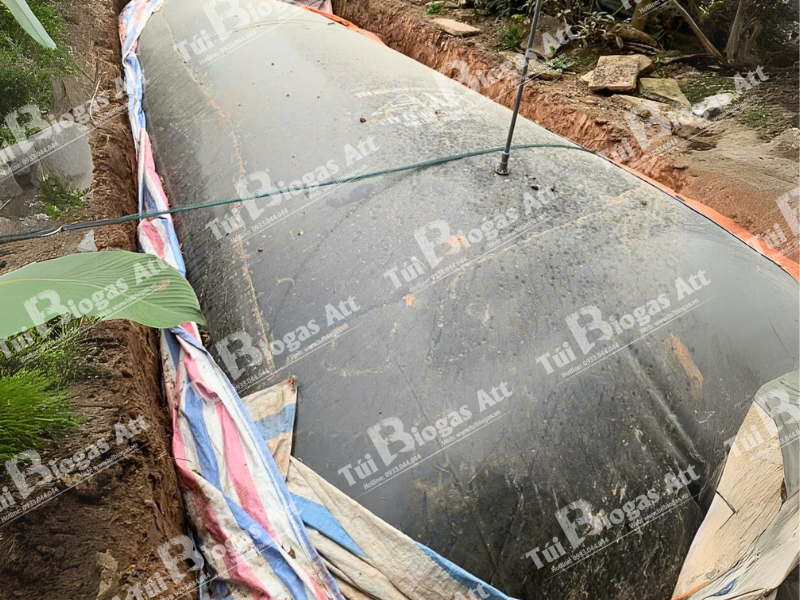 báo giá túi biogas chuyên dụng dung tích 8 khối