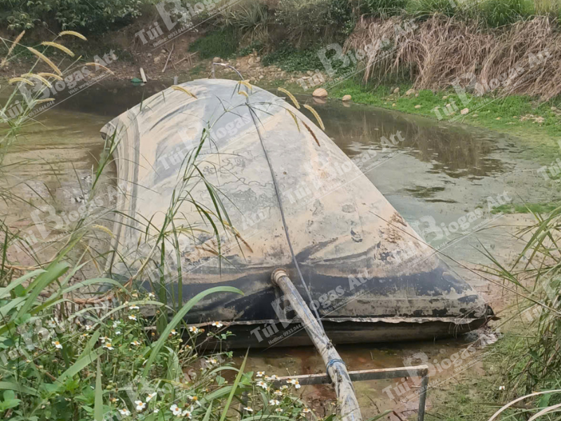 túi biogas 8 khối chuyên dụng tại ATT